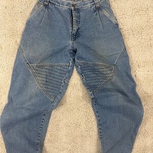 Fila Relaxed Blue Denim Jeans Timeless Style